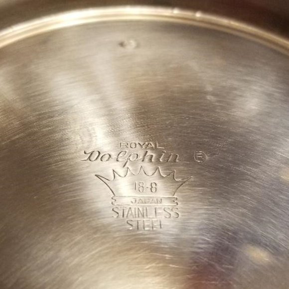 ROYAL DOLPHIN 18-8 STAINLESS STEEL CLASSIC REVERE - Picture 4 of 5